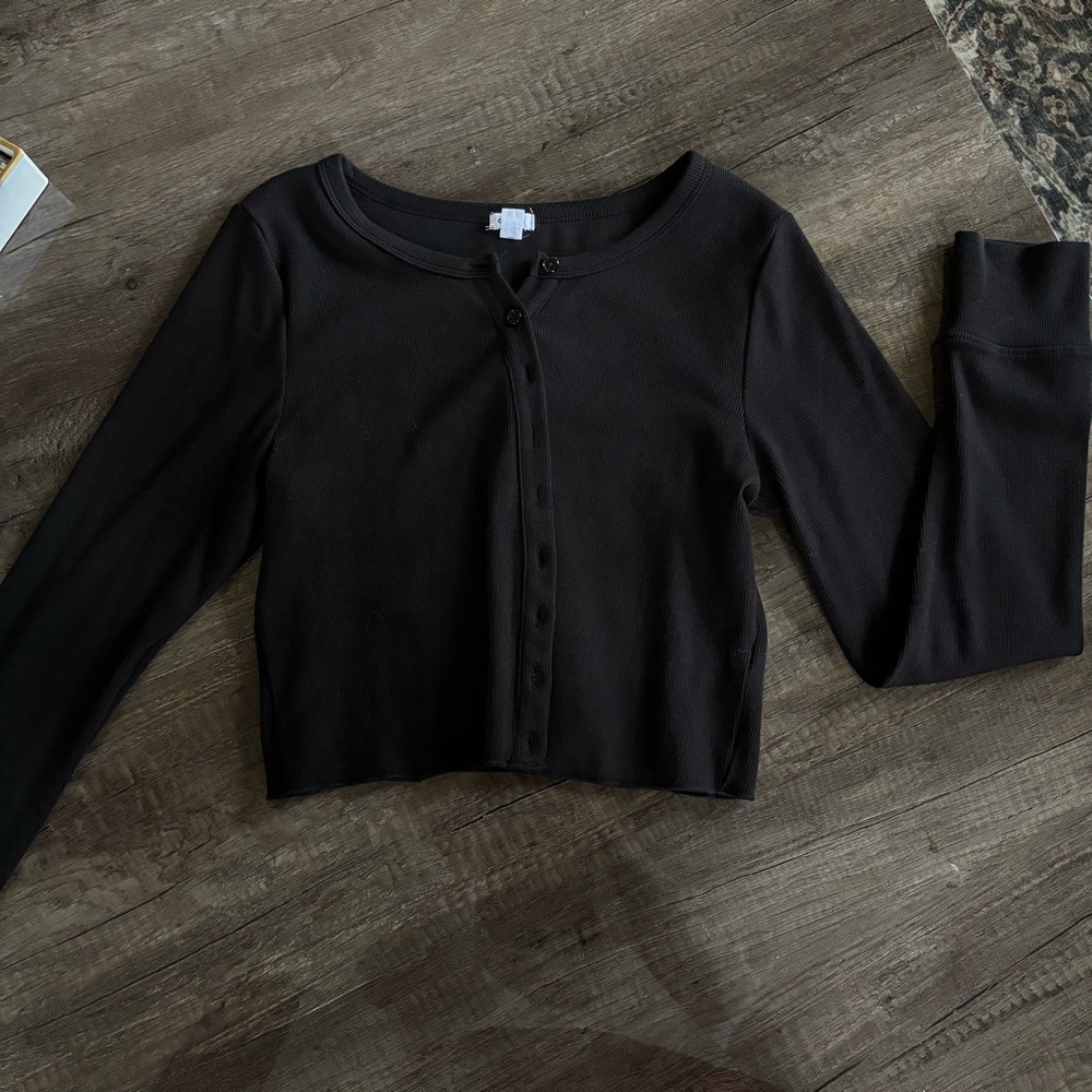 Garage black cardigan